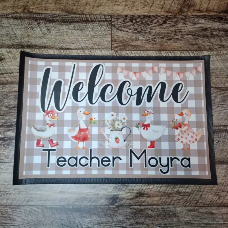 Custom Teacher Classroom Mat – Eclectica