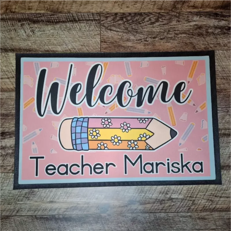Custom Teacher Classroom Mat – Eclectica
