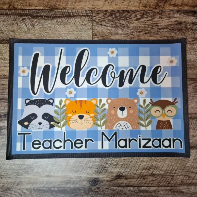 Custom Teacher Classroom Mat – Eclectica